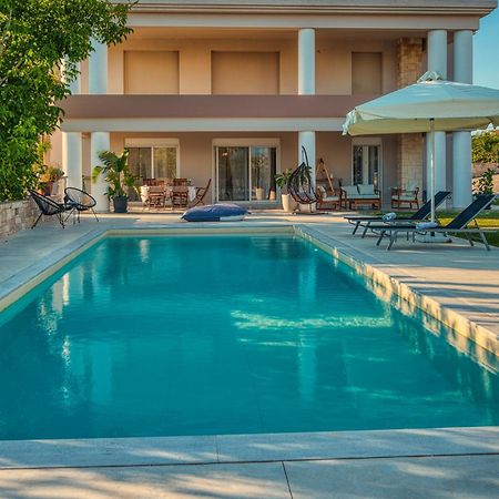 Blue Sky Villa In Crete Epano Vathia Exteriör bild