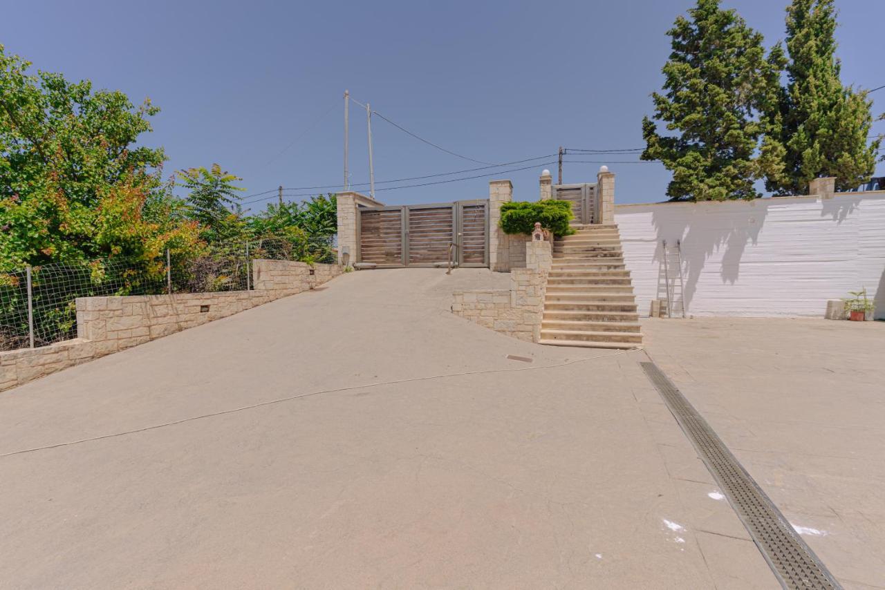 Blue Sky Villa In Crete Epano Vathia Exteriör bild