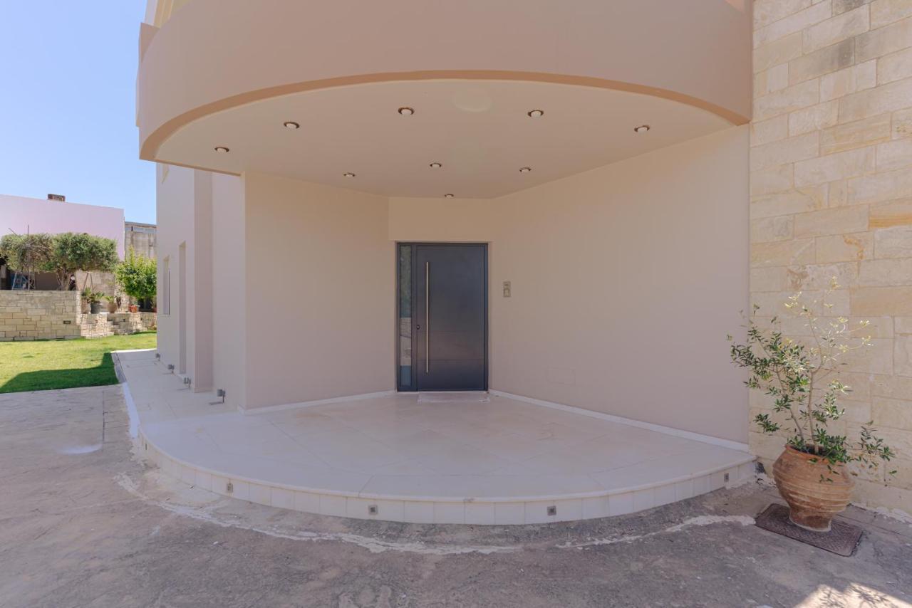 Blue Sky Villa In Crete Epano Vathia Exteriör bild